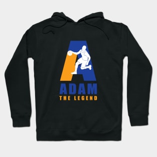 Adam Custom Player Basketball Your Name The Legend T-Shirt Hoodie